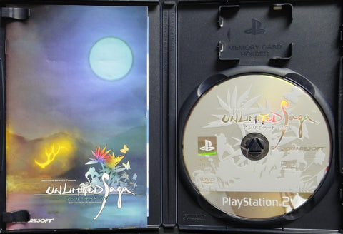 索尼電腦娛樂 復活邪神 無限傳說 遊戲 日版 SONY COMPUTER ENTERTAINMENT SCEI SCE PLAYSTATION 2 PS2 GAME SQUARESOFT AKITOSHI KAWAZU PRESENTS UNLIMITED SAGA SLPS25199 (BUY-02814)