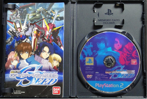 索尼電腦娛樂 萬代 SD高達G世代SEED 遊戲 日版 SONY COMPUTER ENTERTAINMENT SCEI SCE PLAYSTATION 2 PS2 GAME BANDAI SD GUNDAM GGENERATION SEED SLPS25531 (BUY-24047)