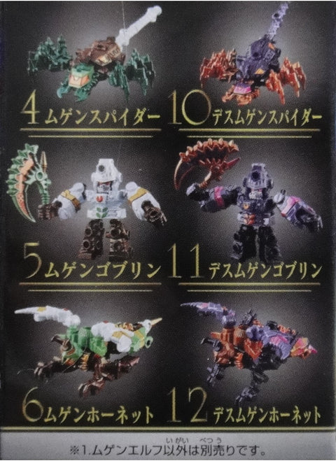 BANDAI 無限合體 五獸神 阿修羅 MUGEN SAGA GUARDIAN 全12種 盒蛋 18944 (EPC-1798-96)