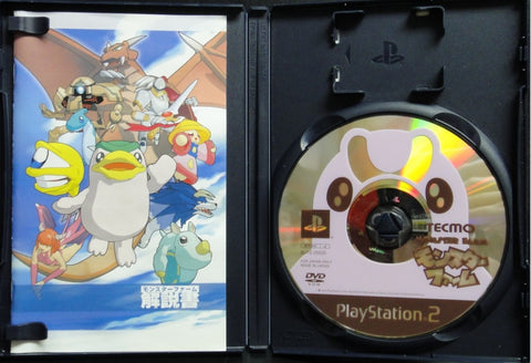 索尼電腦娛樂 特庫摩 怪獸農場 遊戲 日版 SONY COMPUTER ENTERTAINMENT SCEI SCE PLAYSTATION 2 PS2 GAME TECMO PICTURE PARADISE MONSTER FARM SLPS25035 (BUY-80004)