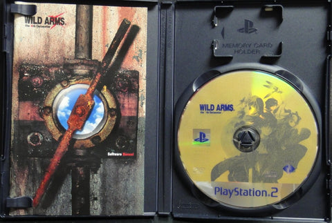 索尼電腦娛樂 荒野兵器 第四雷管 遊戲 日版 SONY COMPUTER ENTERTAINMENT SCEI SCE PLAYSTATION 2 PS2 GAME WILD ARMS THE 4TH DETONATOR SCPS15092 (BUY-15092)