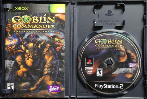 索尼電腦娛樂 妖精指揮官 釋放部落 遊戲 美版 SONY COMPUTER ENTERTAINMENT SCEI SCE PLAYSTATION 2 PS2 BLOOD VIOLENCE GAME JALECO GOBLIN COMMANDER UNLEASH THE HORDE SLUS20792 (BUY-19201)