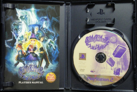 索尼電腦娛樂 日本一軟件 格林魔書 遊戲 日版 SONY COMPUTER ENTERTAINMENT SCEI SCE PLAYSTATION 2 PS2 GAME THE BEST PRICE NIPPON ICHI SOFTWARE GRIMGRIMOIRE SLPS25884 (BUY-00143)