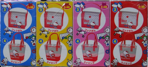 KABAYA SANRIO HELLO KITTY MINI CLEAR BAG SET OF 4 (BUY-43278-CW-存)