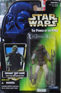 KENNER 星球大戰 STAR WARS POWER OF THE FORCE WEEQUAY SKIFF GUARD WITH FORCE PIKE AND BLASTER RIFLE 69707 (PA#0)
