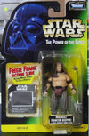 KENNER 星球大戰 STAR WARS POWER OF THE FORCE MALAKILI RANCOR KEEPER WITH LONG-HANDLED VIBRO-BLADE FREEZE FRAME 69723 (PA#0)