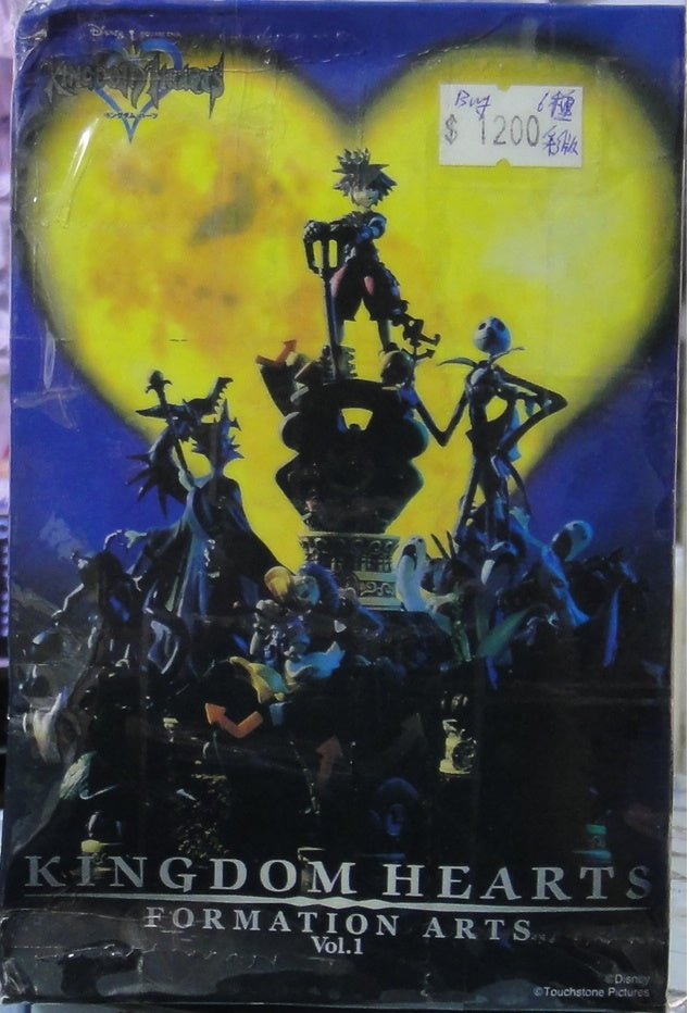 SQUARE ENIX KINGDOM HEARTS FORMATION ARTS VOL 1 FIGURE 全彩版6種