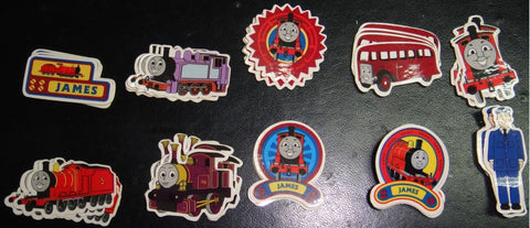 TOMY YUJIN EUROPE TYE HIT ENTERTAINMENT 湯馬仕小火車 貼紙珍藏 THOMAS &amp; FRIENDS STICKER COLLECTION THOMAS EDWARD HENRY GORDON JAMES (PA-0/MAC-8451)