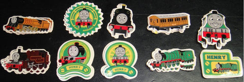 TOMY YUJIN EUROPE TYE HIT ENTERTAINMENT 湯馬仕小火車 貼紙珍藏 THOMAS &amp; FRIENDS STICKER COLLECTION THOMAS EDWARD HENRY GORDON JAMES (PA-0/MAC-8451)