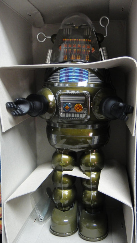 比利肯 禁忌星球 機械人露比 上鍊鐵皮公仔 BILLIKEN FORBIDDEN PLANET MECHANICAL ROBBY THE ROBOT WIND-UP TIN TOY (PIU-1200) b29655470