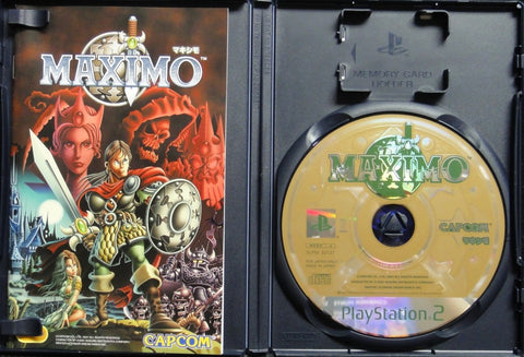 索尼電腦娛樂 魔界英雄記 馬克西莫 遊戲 日版 SONY COMPUTER ENTERTAINMENT SCEI SCE PLAYSTATION 2 PS2 GAME CAPCOM MAXIMO SLPM62127 (BUY-65414)