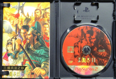 索尼電腦娛樂 光榮 三國志11 遊戲 日版 SONY COMPUTER ENTERTAINMENT SCEI SCE PLAYSTATION 2 PS2 GAME KOEI ROMANCE OF THE THREE KINGDOMS XI SLPM66549 (BUY-02459)