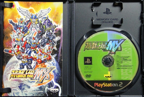 索尼電腦娛樂 萬普 超級機械人大戰MX 遊戲 日版 SONY COMPUTER ENTERTAINMENT SCEI SCE PLAYSTATION 2 PS2 GAME BANPRESTO SUPER ROBOT WARS MX SLPS25345 (BUY-73552)