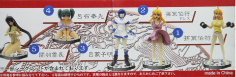 RUNAT 一騎當千 IKKI TOUSEN FIGURE COLLECTION GASHAPON 全5種 扭蛋 (BUY) b31633054