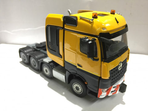 IMC 1/50 MERCEDES-BENZ AROCS SLT BIGSPACE 8X4 YELLOW SERIES (33-0122) (C1128-2)