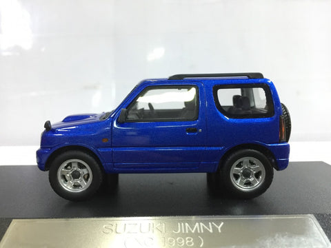 HI-STORY 1/43 SUZUKI JIMNY XC 1998 BLUE (HS066 BL) (43246) (PIU200)