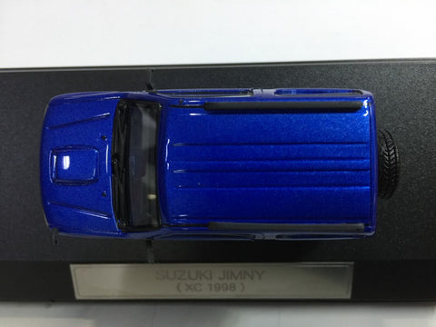 HI-STORY 1/43 SUZUKI JIMNY XC 1998 BLUE (HS066 BL) (43246) (PIU200)