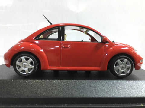 MINICHAMPS 1/43 VW BEETLE RED (430 058001) (02797) (BUY)