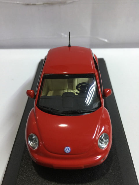 MINICHAMPS 1/43 VW BEETLE RED (430 058001) (02797) (BUY)