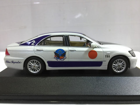 JCOLLECTION 1/43 TOYOTA CROWN BLUE IMPULSE NO.2 (JCK31006B2) (13306) (PIU110)