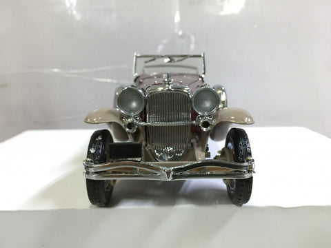 FRANKLIN MINT 1/24 1930 DUESENBERG J DERHAM TOURSTER MAROON (KWA)