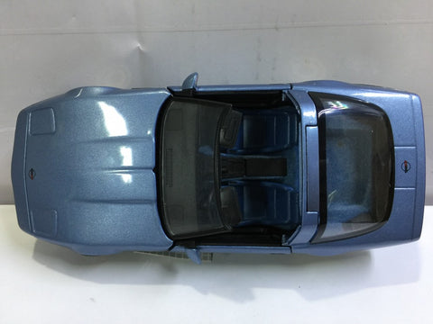 FRANKLIN MINT 1/24 1984 CORVETTE LIGHT BLUE (KWA)