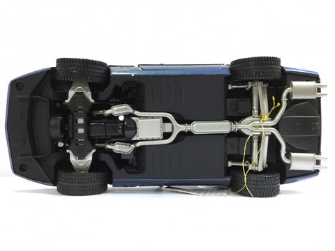 FRANKLIN MINT 1/24 1984 CORVETTE LIGHT BLUE (KWA)