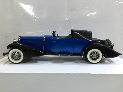 FRANKLIN MINT 1/24 1933 DUESENBERG J VICTORIA BLUE (KWA)