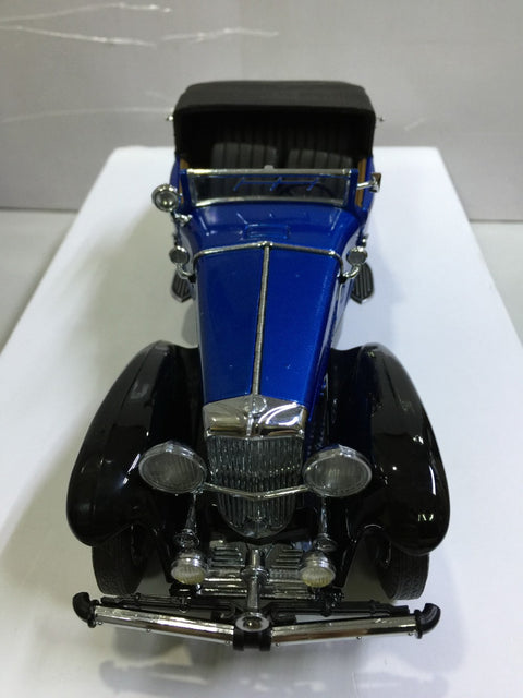 FRANKLIN MINT 1/24 1933 DUESENBERG J VICTORIA BLUE (KWA)