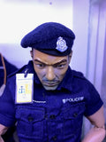 1/6 香港警察 機場特警 貝雷帽 BERET HOT TOYS BBI ACE SOLDIER STORY POLICE AIRPORT SECURITY MILITARY (PIU24)