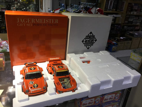 EXOTO 1/18 PORSCHE 934/935 #25/#52 JAGERMEISTER GIFT SET (18093) (BUY)