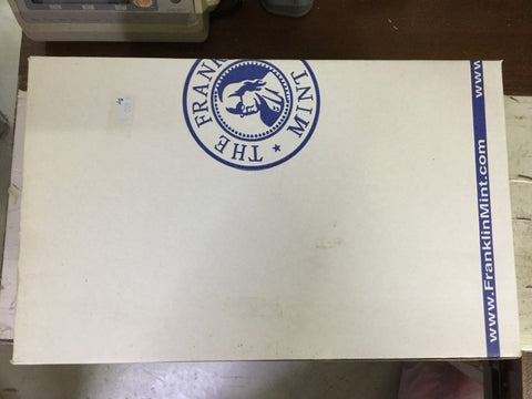 FRANKLIN MINT 1/24 1956 FIBERGLASS CORVETTE LIGHT BLUE (BUY)