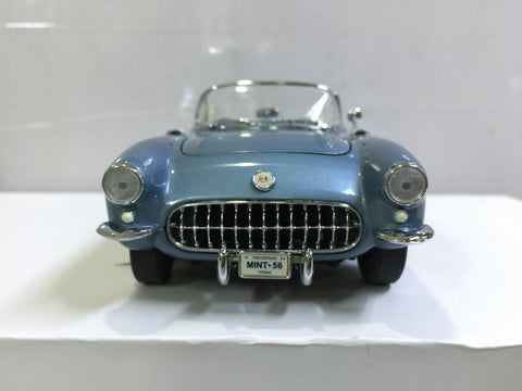 FRANKLIN MINT 1/24 1956 FIBERGLASS CORVETTE LIGHT BLUE (BUY)