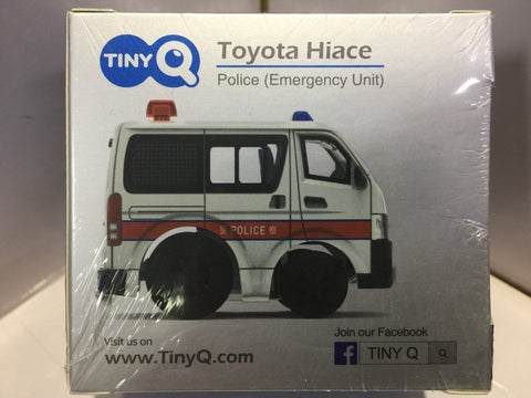 TOYEAST TINY Q PRO SERIES 03 TOYOTA HIACE POLICE EU TINYQ-03-S3 15292 (C920-209)