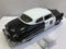 FRANKLIN MINT 1/24 1951 HUDSON HORNET POLICE CRUISER BLACK WHITE (BUY)