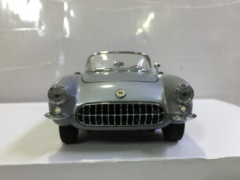 FRANKLIN MINT 1/24 1957 CORVETTE FIBERGLASS EDITION SILVER (BUY)
