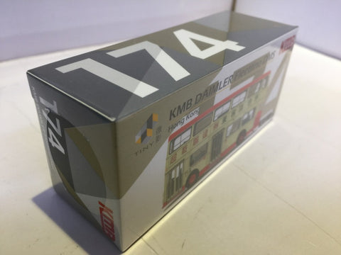 TOYEAST TINY CITY 174 DIE-CAST MODEL CAR KMB DAIMLER FLEETLINE DMS KMB2018157 (13732) (C920-214)