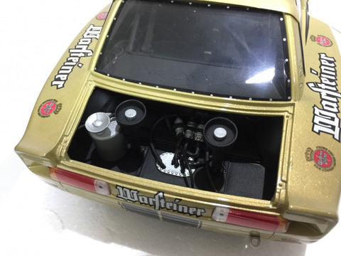 MINICHAMPS 1/18 BMW 320i Warsteiner Jorg Obermoser DRM 1977 #4 (04244) (PIU250)