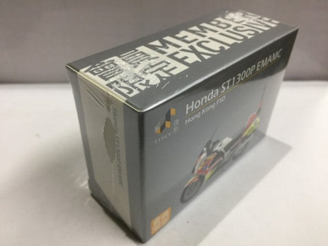 TOYEAST TINY CITY DIE-CAST MODEL CAR HONDA ST1300P EMAMC HONG KONG FSD ATC43140 (00049) (C1120-8)