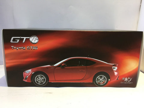 CENTURY DRAGON 世紀龍 1/18 TOYOTA GT86 ORANGE CDTO-1002 (P15M-12)