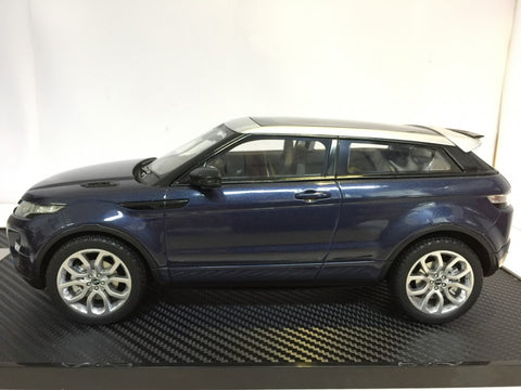 CENTURY DRAGON 1/18 RANGE ROVER EVOQUE 2011 BLUE CDLR-1002 (P15M-13)