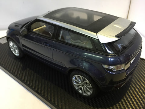 CENTURY DRAGON 1/18 RANGE ROVER EVOQUE 2011 BLUE CDLR-1002 (P15M-13)