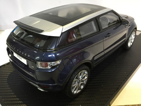 CENTURY DRAGON 1/18 RANGE ROVER EVOQUE 2011 BLUE CDLR-1002 (P15M-13)