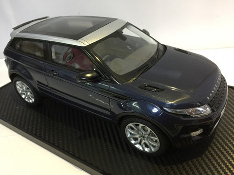 CENTURY DRAGON 1/18 RANGE ROVER EVOQUE 2011 BLUE CDLR-1002 (P15M-13)