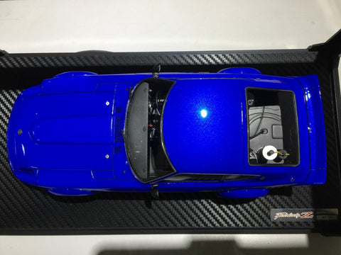IGNITION MODEL 1/18 NISSAN FAIRLADY 240ZG HS30 FULL WORKS BLUE (90955) (P15M-120)