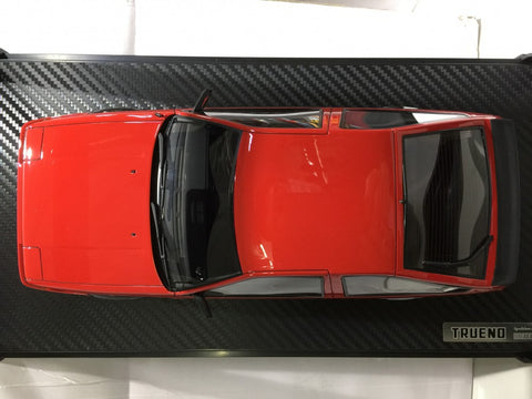 IGNITION MODEL 1/18 TOYOTA SPRINTER TRUENO AE86 3 DOOR GT APEX RED BLACK (90537) (P15M-116)