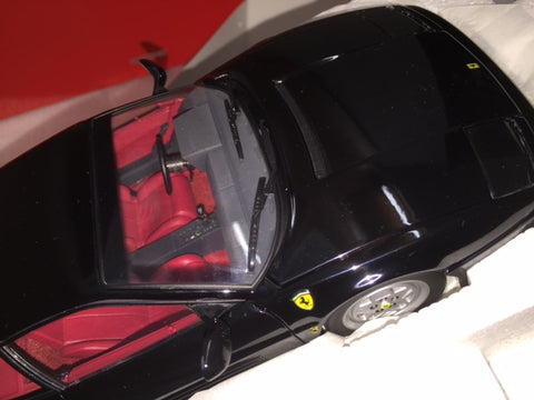 KYOSHO 1/18 FERRARI TESTAROSSA 1989 BLACK 08425BK (18914) (C692/TT50)
