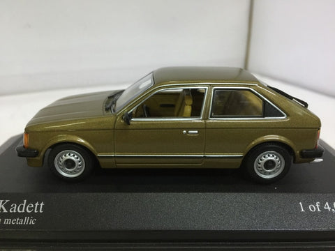 MINICHAMPS 1/43 OPEL KADETT 1979 BROWN METALLIC (400 044100) (05457) (PIU50)