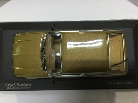 MINICHAMPS 1/43 OPEL KADETT 1979 BROWN METALLIC (400 044100) (05457) (PIU50)