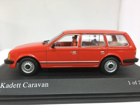 MINICHAMPS 1/43 OPEL KADETT CARAVAN 1979 RED (400 044110) (06604) (PIU50)